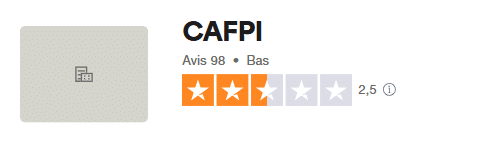 avis trustpilot cafpi