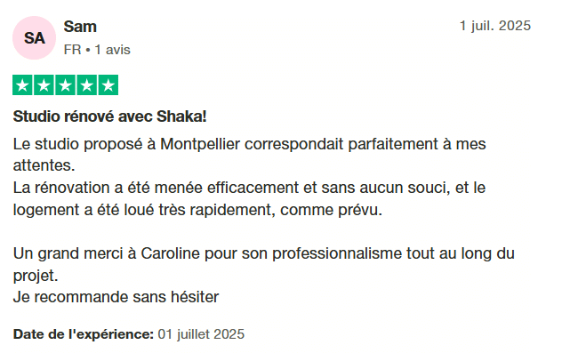 avis positif shaka
