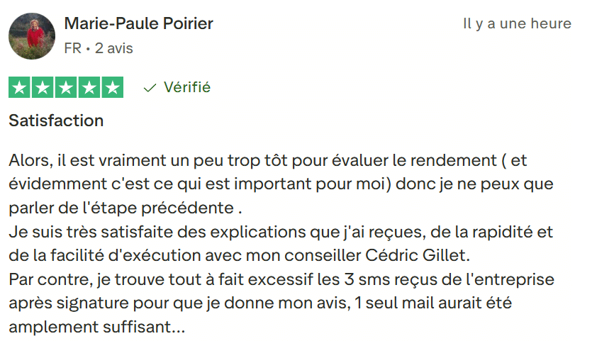 avis positif quintésens