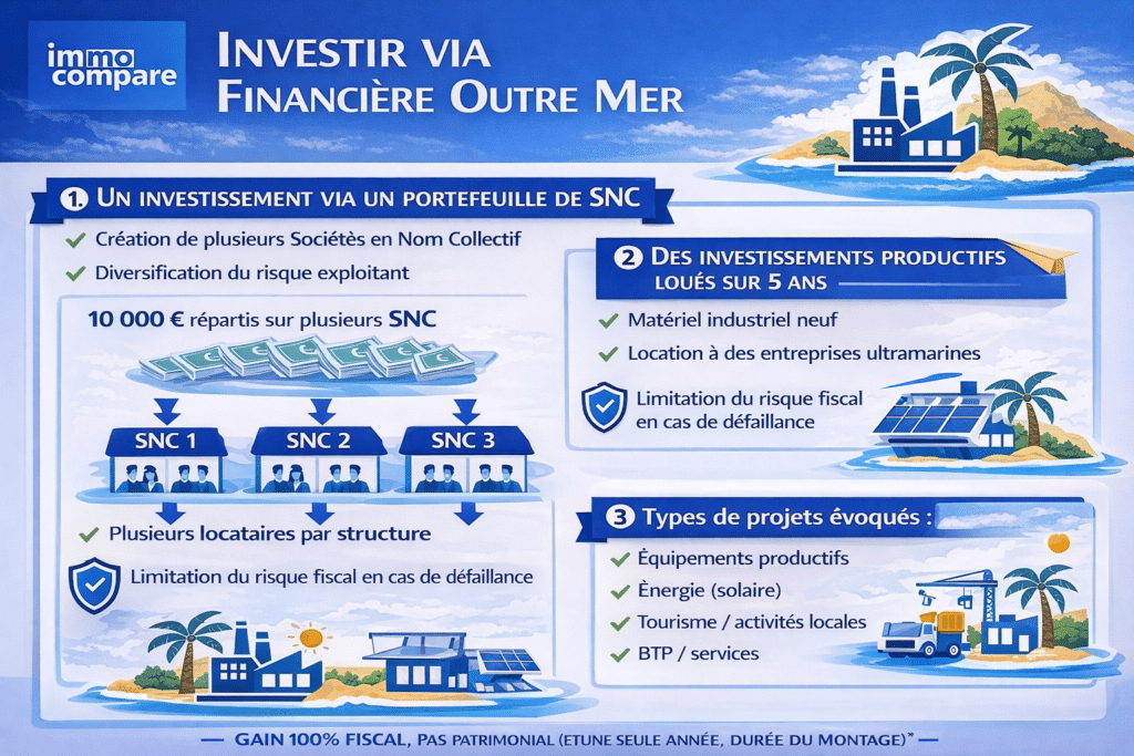Montage financière outremer