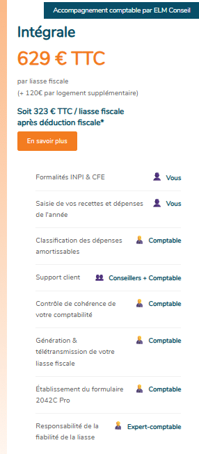 Tarif intégrale JD2M 2026