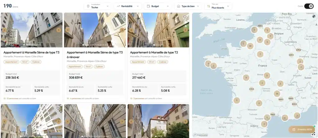 Marketplace Investir pour l'Ancien