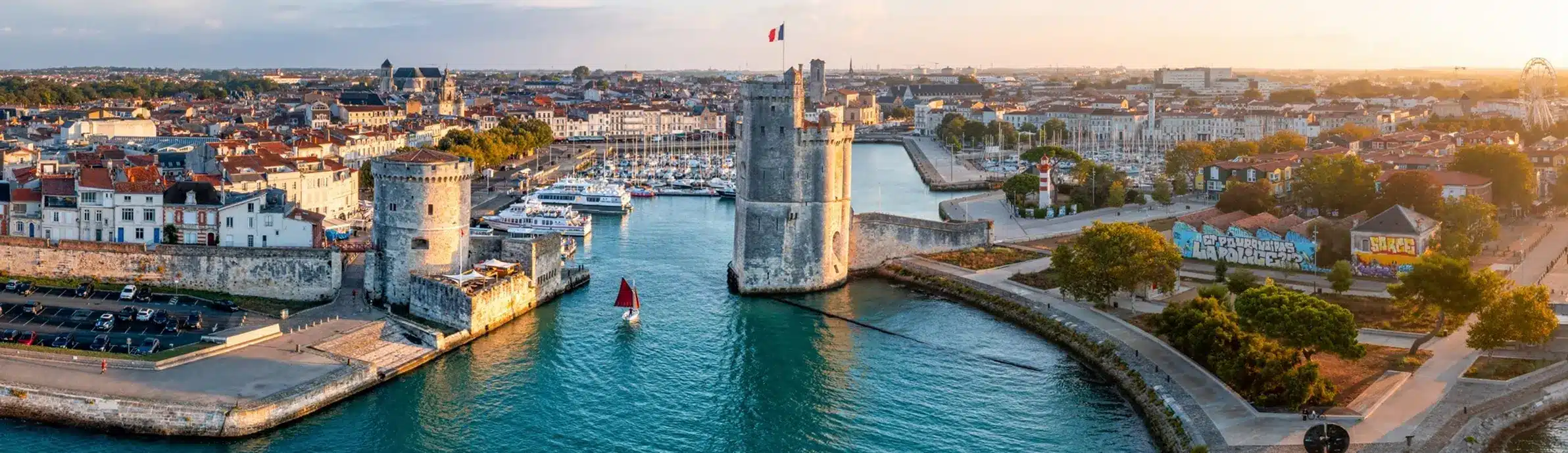 Vue de La Rochelle