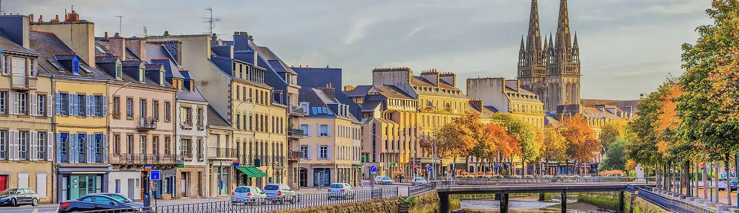 Vue de Quimper