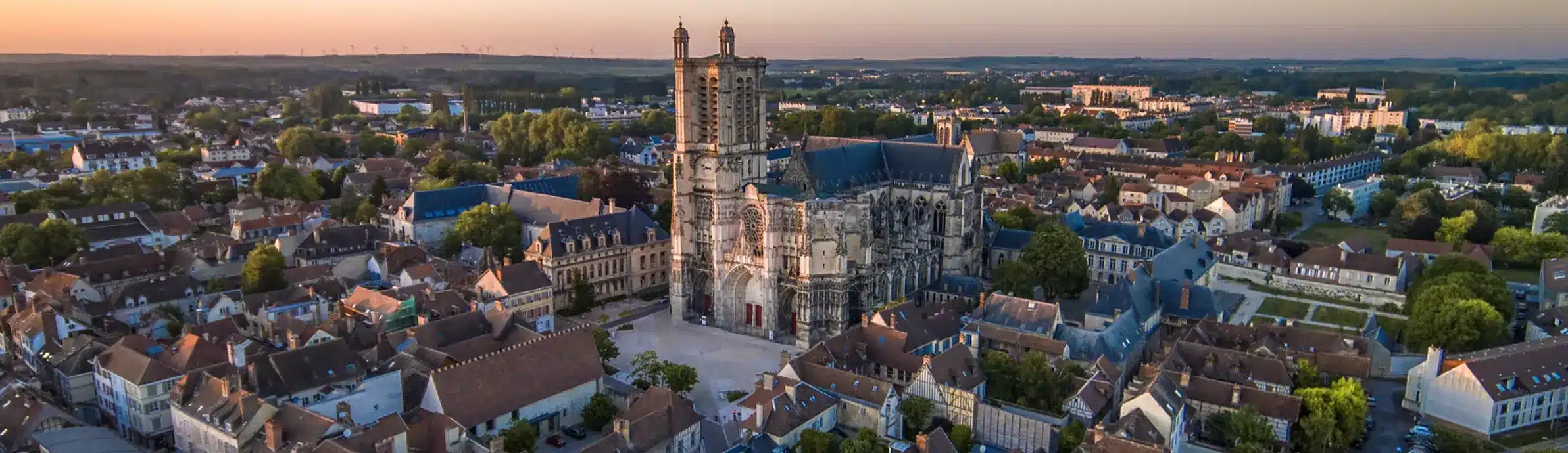 Vue de Troyes